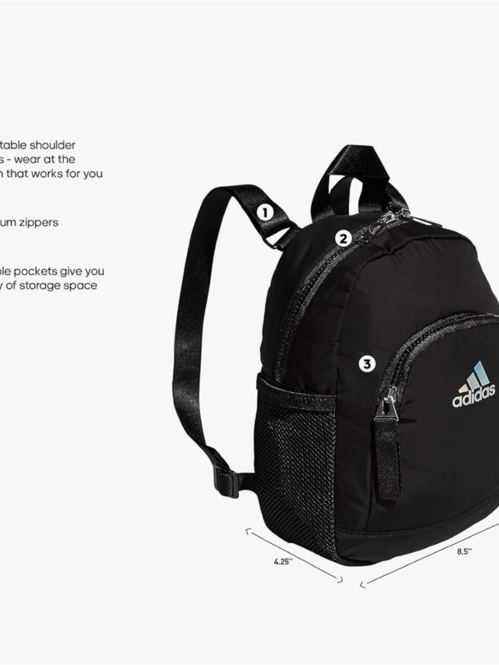 Adidas mini backpack - Picture 4 of 10